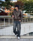 Bro Wide Denim Pants
