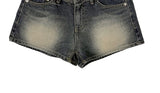 Dean Vintage Washing Denim Low Shorts