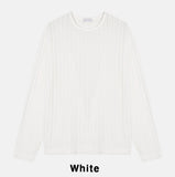 Kir Rib See-Through Long Sleeve
