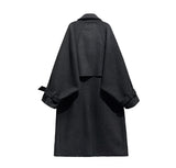 [LAN ARCHIVE] Louis Herringbone Trench Wool Coat
