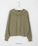 Komori Hood Knit Cardigan
