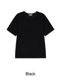 Reton Stitch Muscle Knit Short Sleeve Tee