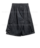 Root Stitch Cargo Bermuda Denim Pants