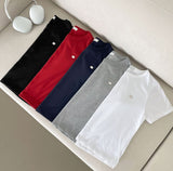 Pendant Crop Basic Short Sleeve T-Shirt