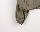 Lapen Shining Pearl Coated String Zip-Up Jumper