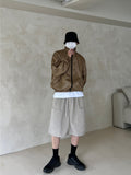 Pocket Bermuda Banding Pants