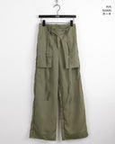 Takis Nylon Layered Skirt Pants