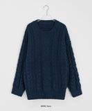 Netimo cable round over knit