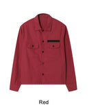 Rebed pocket shirt jacket