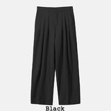 Spring Pintuck Wide Slacks