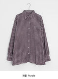 [unisex] Tail Overfit Pocket Check Shirt