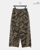 Muel Military Track Banding Strap Two-Way Pocket Wide-Fit Long Pants