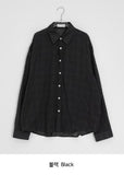 Komeko Summer Over Fit Check Shirt