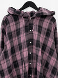 Gizen Hood Check Shirt