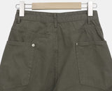 Winky Cotton Wide Pants