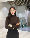 Zeto color matching polar knit