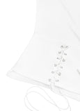 Wrap Set Corset One-Off Shoulder Top