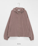 [unisex] Duque Summer Nylon Hood Over Wind Jumper