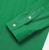 Rusling overfit silket shirt