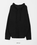 [unisex] Munyu Boucle Knit Hoodie