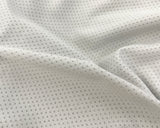 Kelle Ribbon Shirring Mesh Air Puff Crop Short Sleeve T-shirt
