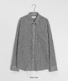 [unisex] Romiru Vintage Check Over Shirt