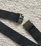 [Duck Down100%] Meju Side Button Hood Long Padding (Belt Set)