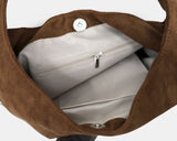 Eo Stud Suede Shoulder Bag