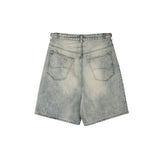 Pier Adjust Bermuda Denim Pants