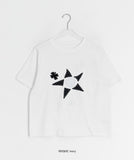 [BAONHAUS] Coronin Patch Short Sleeve Tee