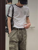 Porval ringer track short sleeves