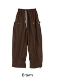 Herizon Button Nylon Pants