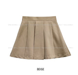 Tiba pleats mini skirt