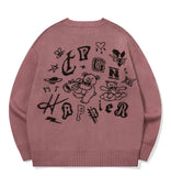 Doodle Bear Round Knit