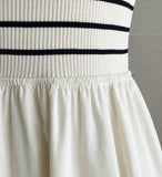 Deflin Stripe Sleeveless One Piece
