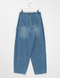 [unisex] Rigel Summer Banding Denim Balloon Pants