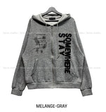 Hess Knit Hooded Zip-up
