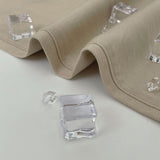Gently Pintuck Summer Banding Long Wide Cotton Pants
