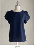 Kint Tulip Short Sleeve Blouse