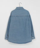 Hakuni Button Denim Over Shirt