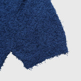 Mild terry round half knit