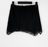 Tben slit lace skirt