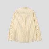Mel Stripe Overfit Cotton Shirt