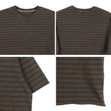 Kaya Stripe Crop Short Sleeve T-shirt
