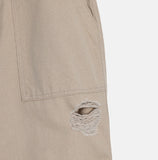 Mori Long Wide Damage Pants