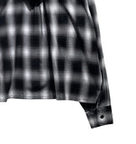 Philly loose fit checked hoodie jacket
