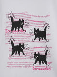 AMAZED CAT HALF T