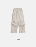 Nude Wool Cargo Pants