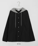 [unisex] Larky Nylon Hood Shirt