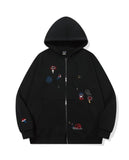 [2-WAY] Mushroom Stitch Zip-Up